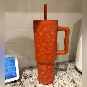 Simple Modern Pumpkin Tumbler